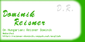 dominik reisner business card